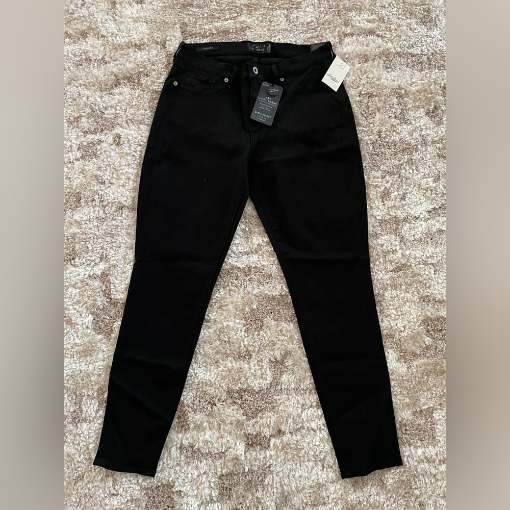 NWT Lucky Brand Women's Sofia Skinny Black Jeans